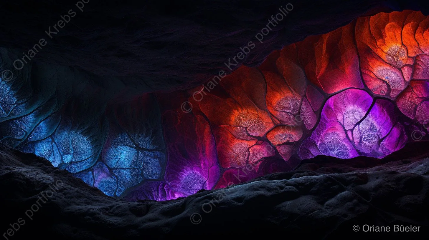 Fibonacci Origins 3, AI-generated artwork by Oriane Büeler