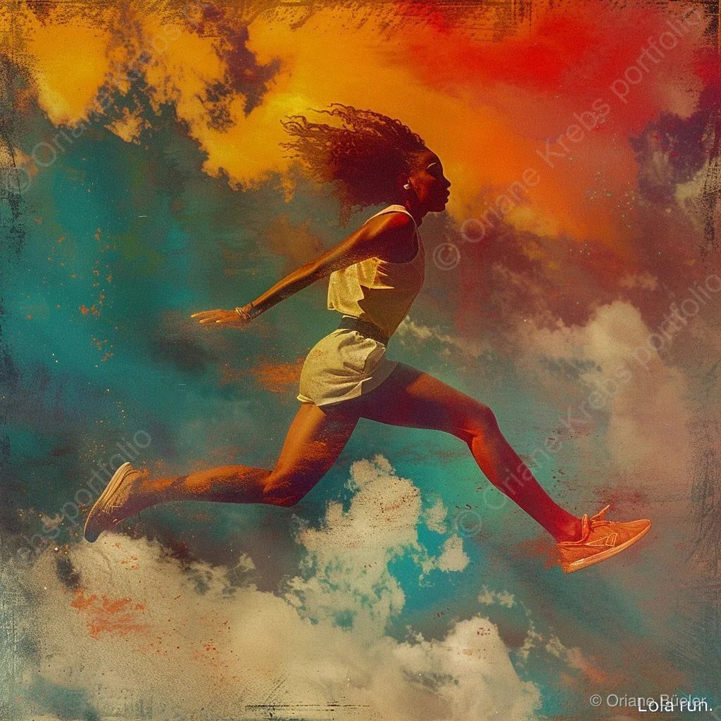 Full Spectrum Run 2, AI-generated artwork by Oriane Büeler
