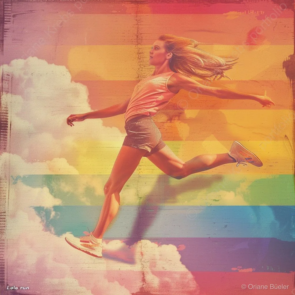 Full Spectrum Run 3, AI-generated artwork by Oriane Büeler