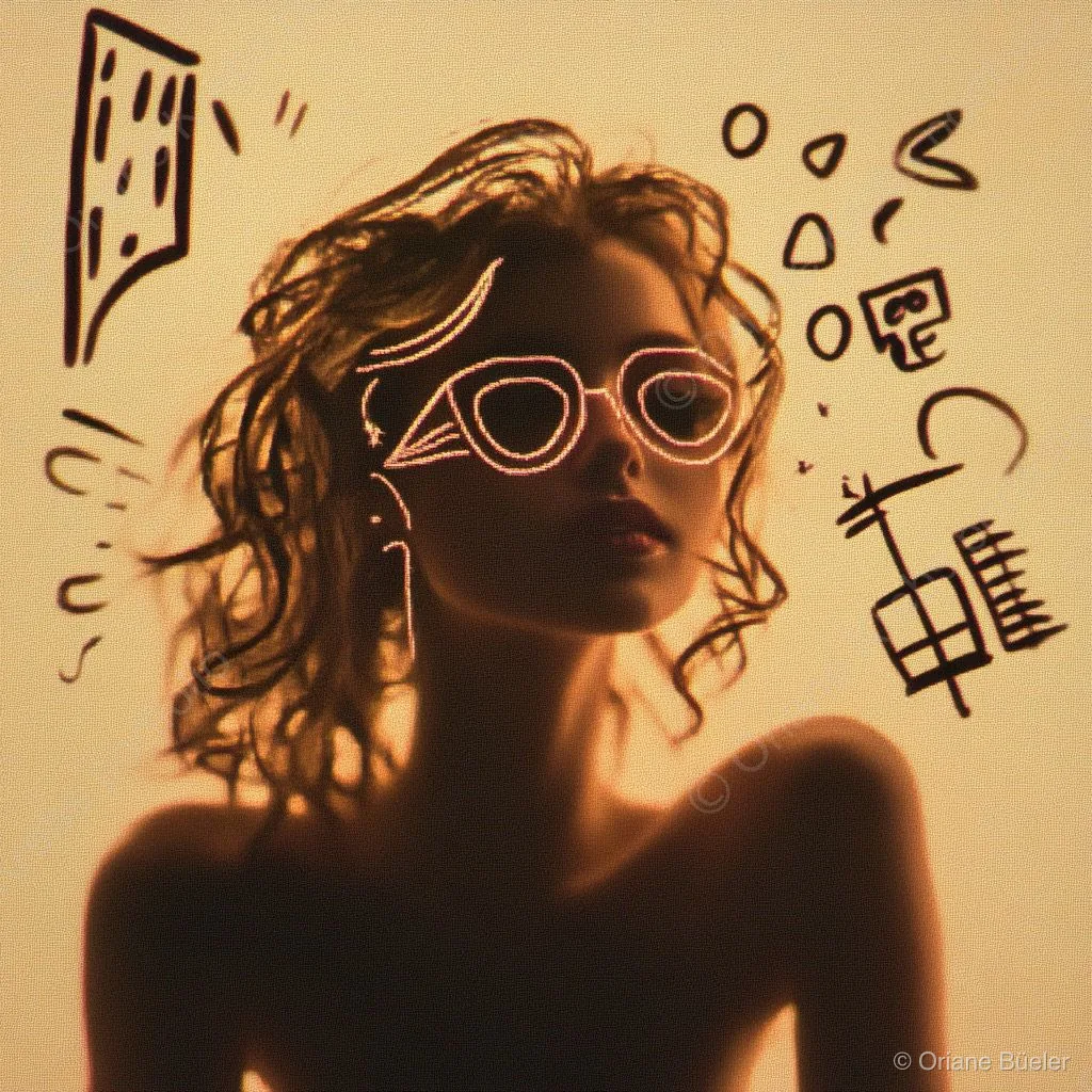 Vintage Kodak Sunny Engine, AI-generated artwork by Oriane Büeler